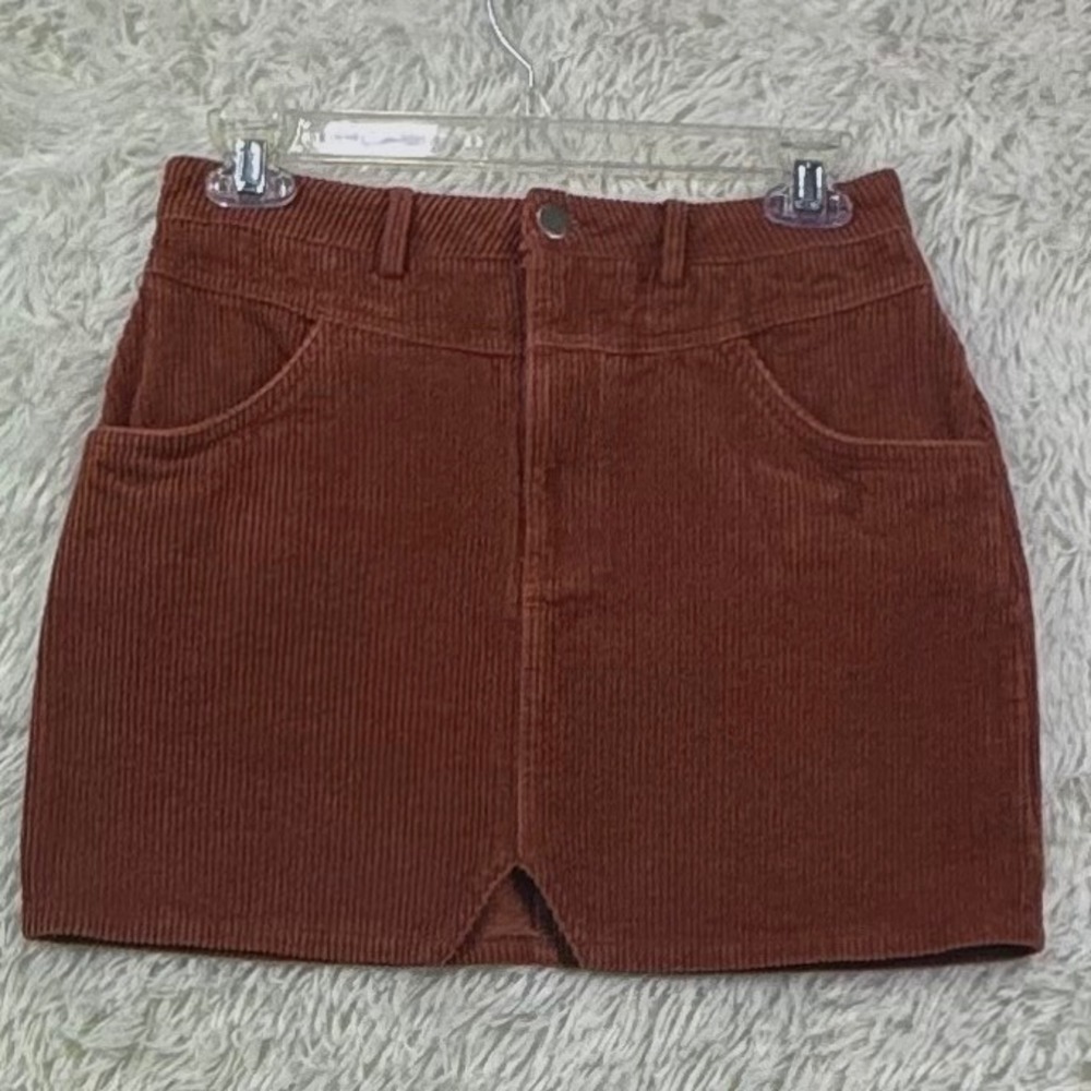 Fashion on Earth Corduroy Mini Skirt Size Small